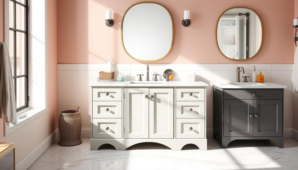 bathroom vanity colors