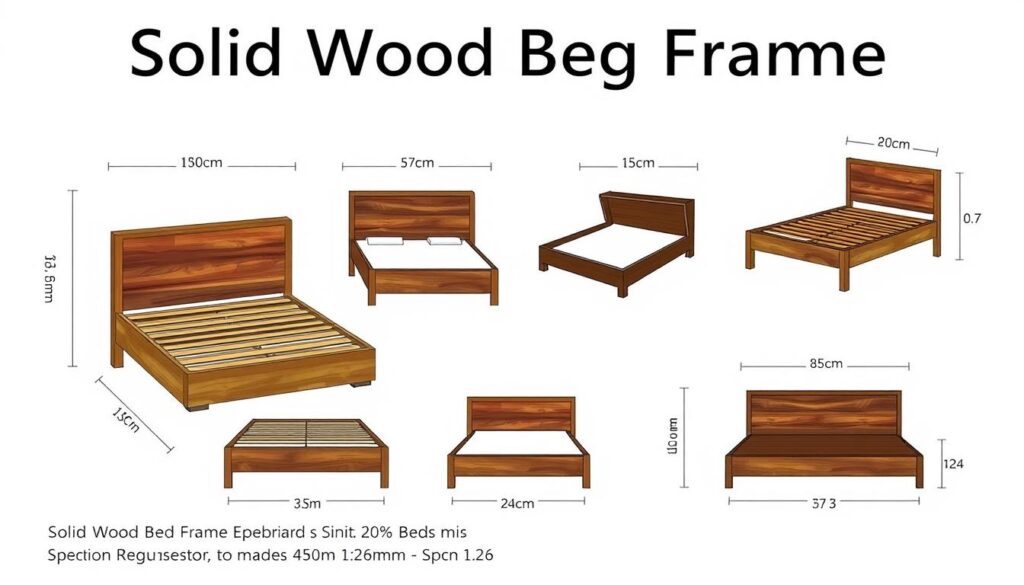 bed frame dimensions