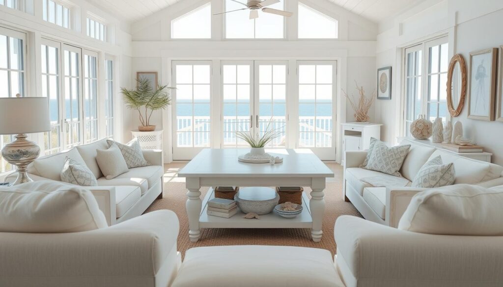 coastal interior design with natural light