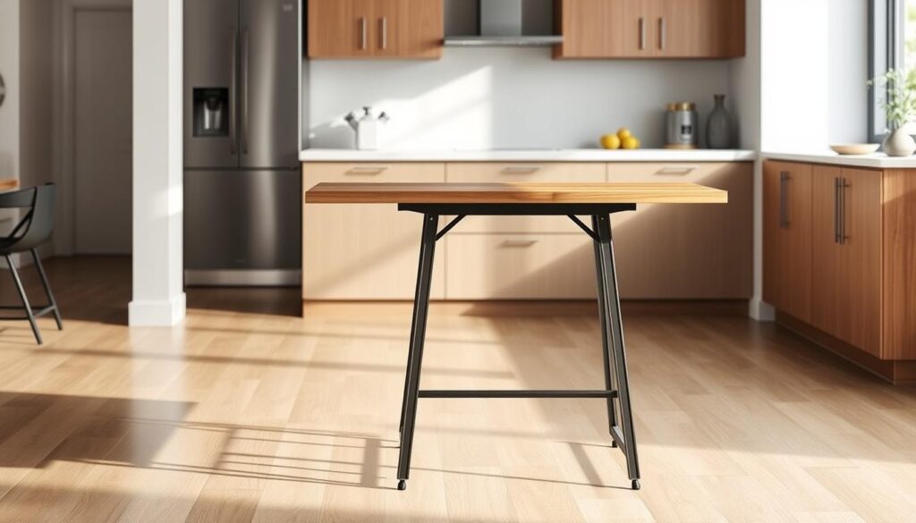 counter height folding table