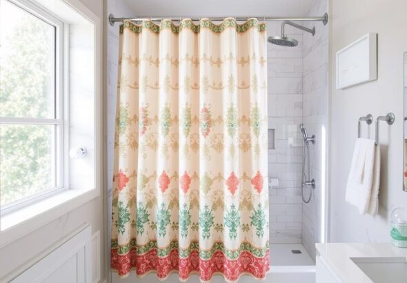 extra wide shower curtain