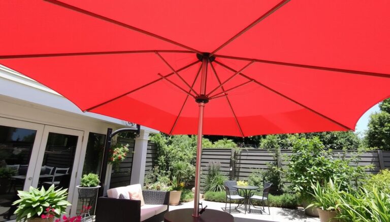 flexible rib patio umbrella canopy retrofit