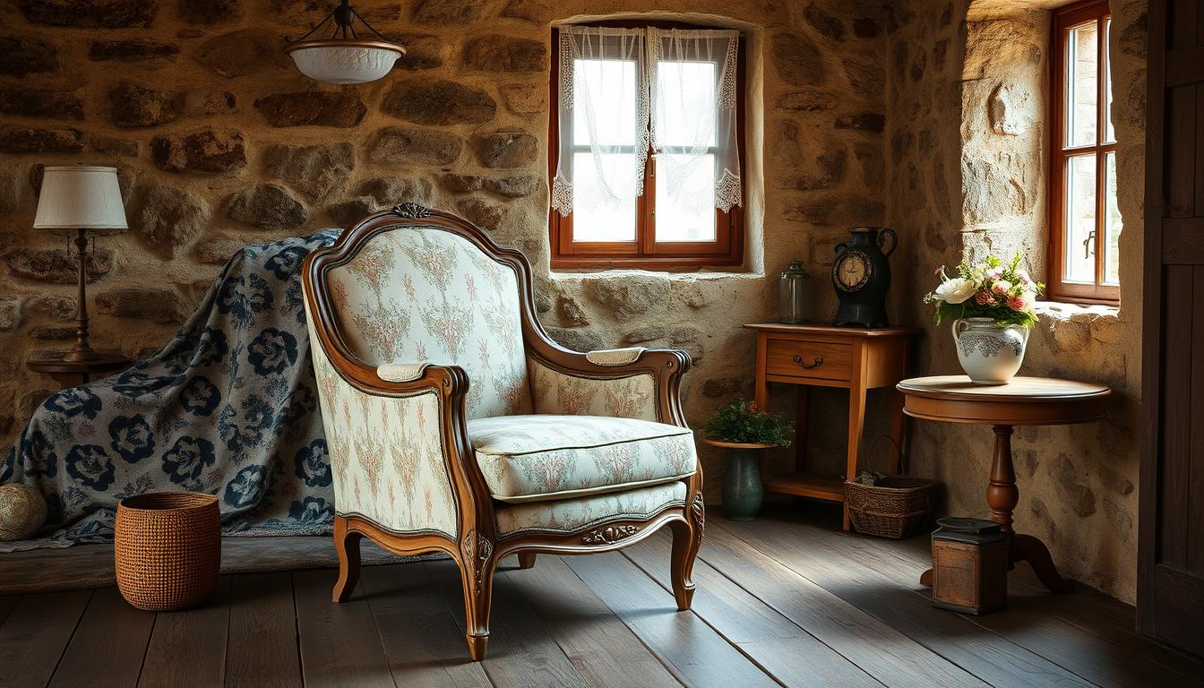 french country armchair