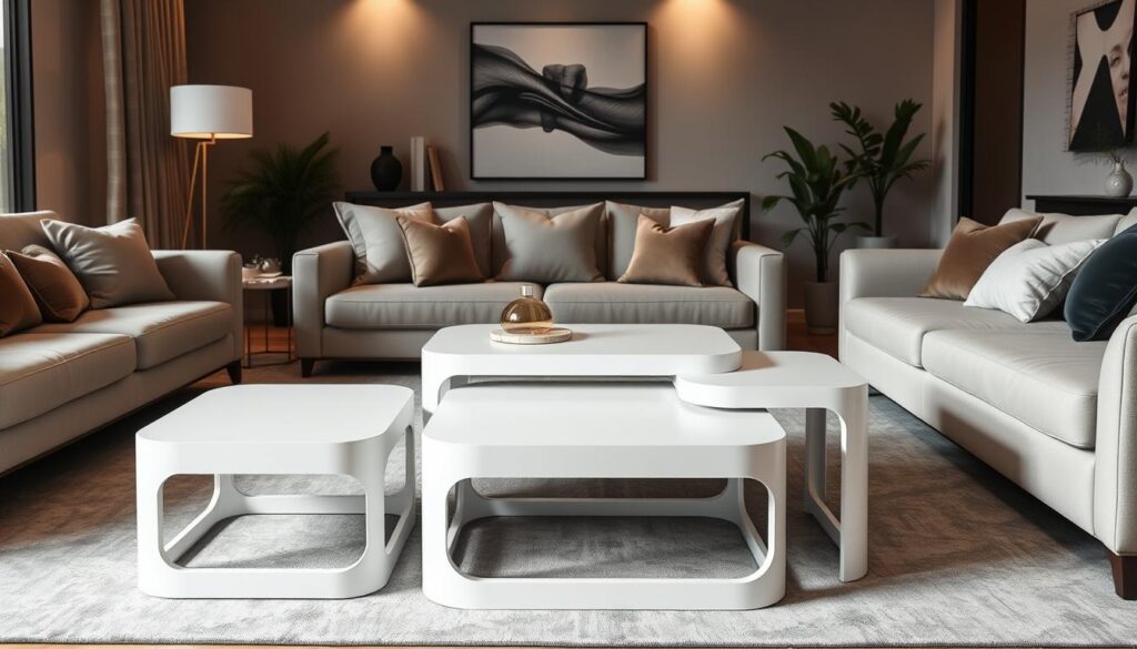 modern design nesting coffee tables