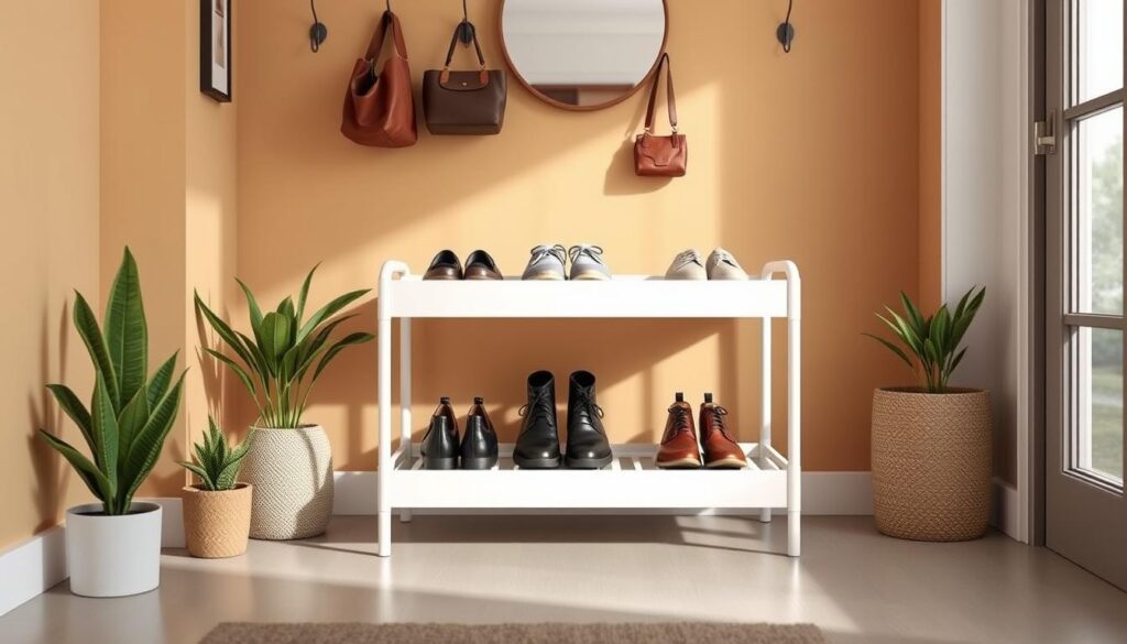 multi-purpose storage solutions for entryway