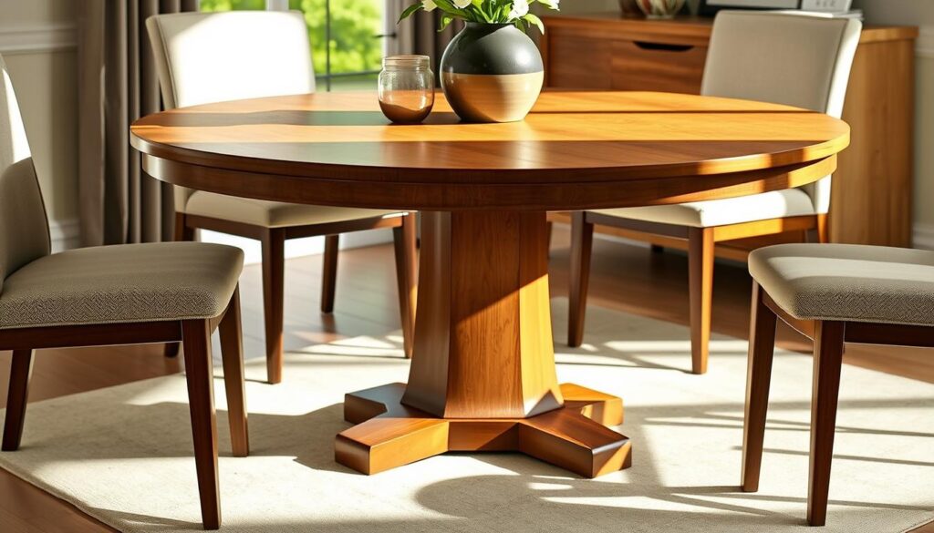 pedestal dining table