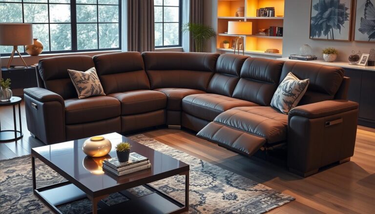 power reclining removable cushion sectional chaise