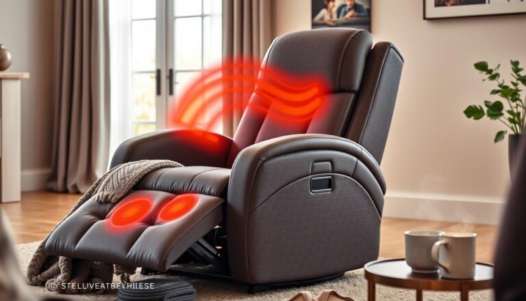 recliner with heat and massage