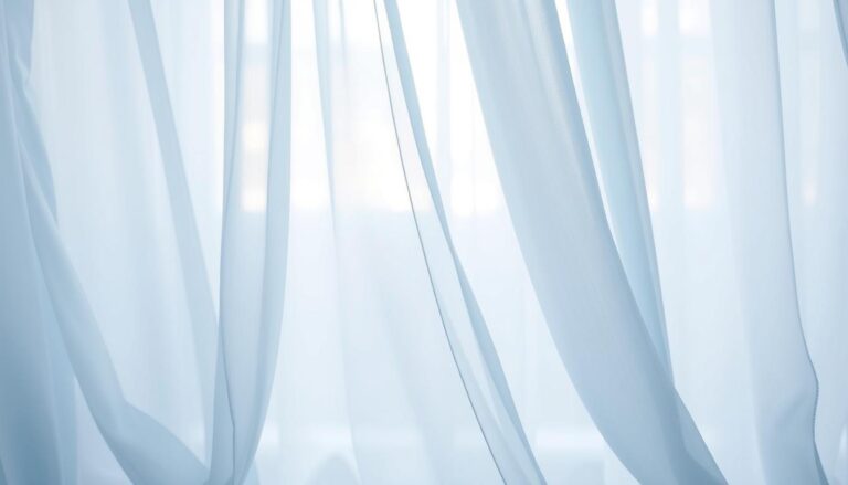 sheer ice blue curtain texture