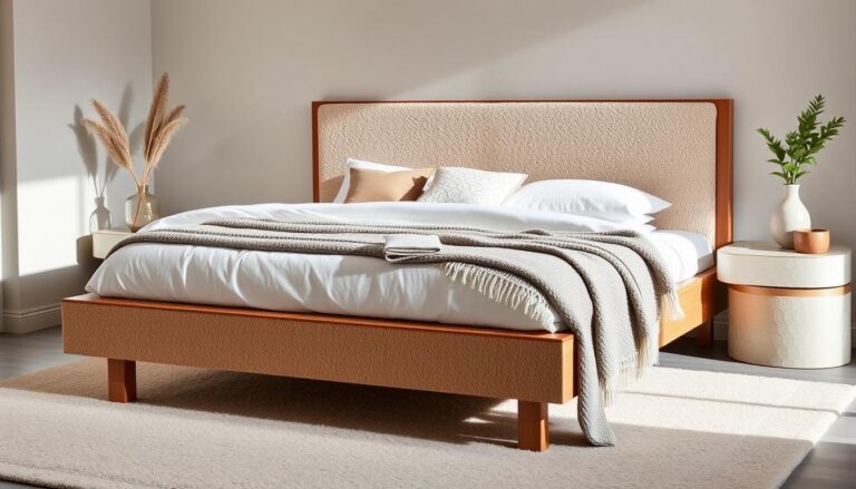 sherpa platform bed king