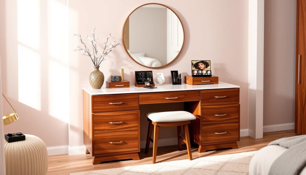 Vanity and Dresser Combo How To create SpaceSaving Glam