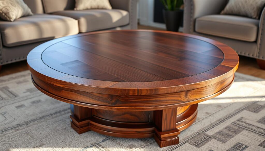 wood coffee table construction