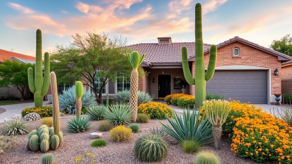 Embrace Native Plants landscape in Arizona