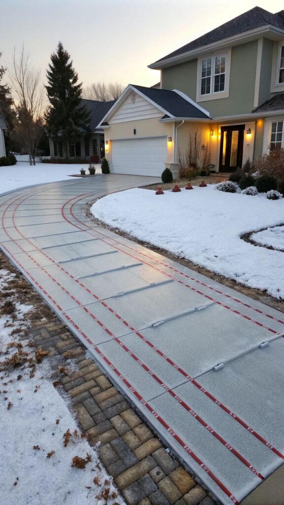 Heated Driveway System