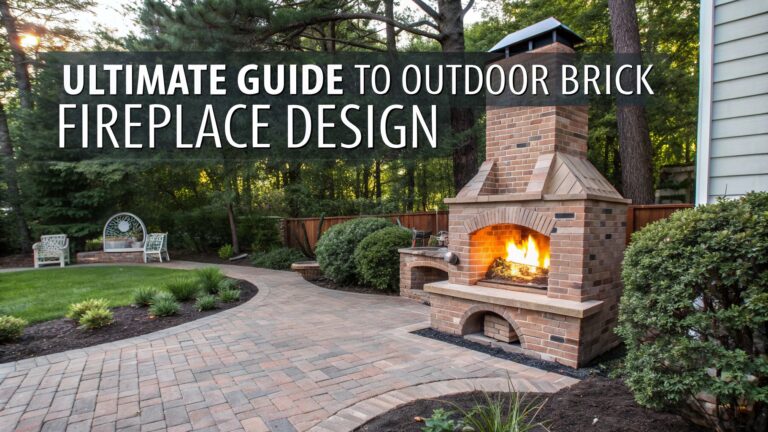 Ultimate Guide to Outdoor Brick Fireplace Design