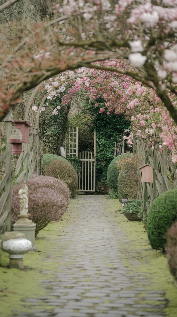 Cobblestone path Stone Walkway design ideas