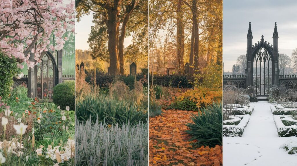 Seasonal Changes in Your Gothic Garden