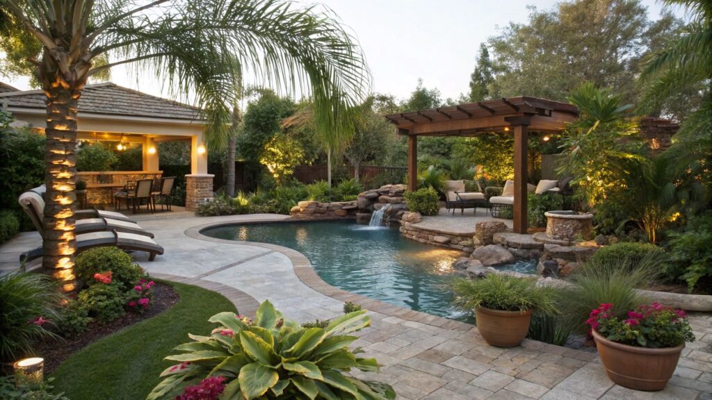 18 Backyard Pool Landscaping Ideas How to Create a Paradise