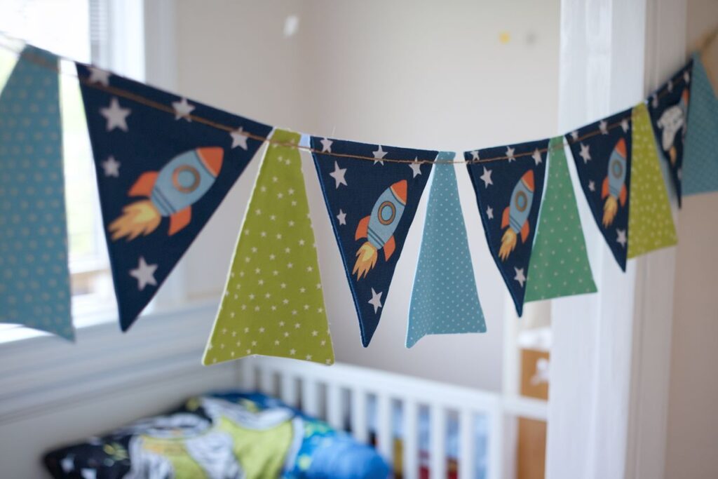 Handmade Fabric Bunting or Garland