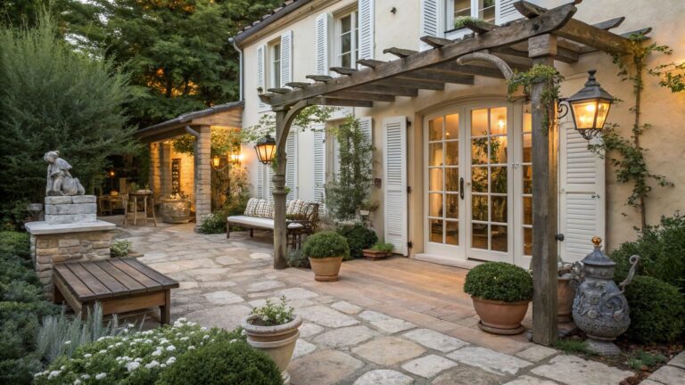 How to Elevate Your Backyard 21 French Country Decor Ideas