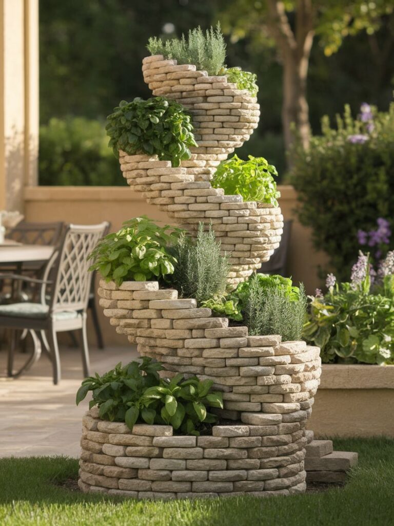 Create a Herb Spiral