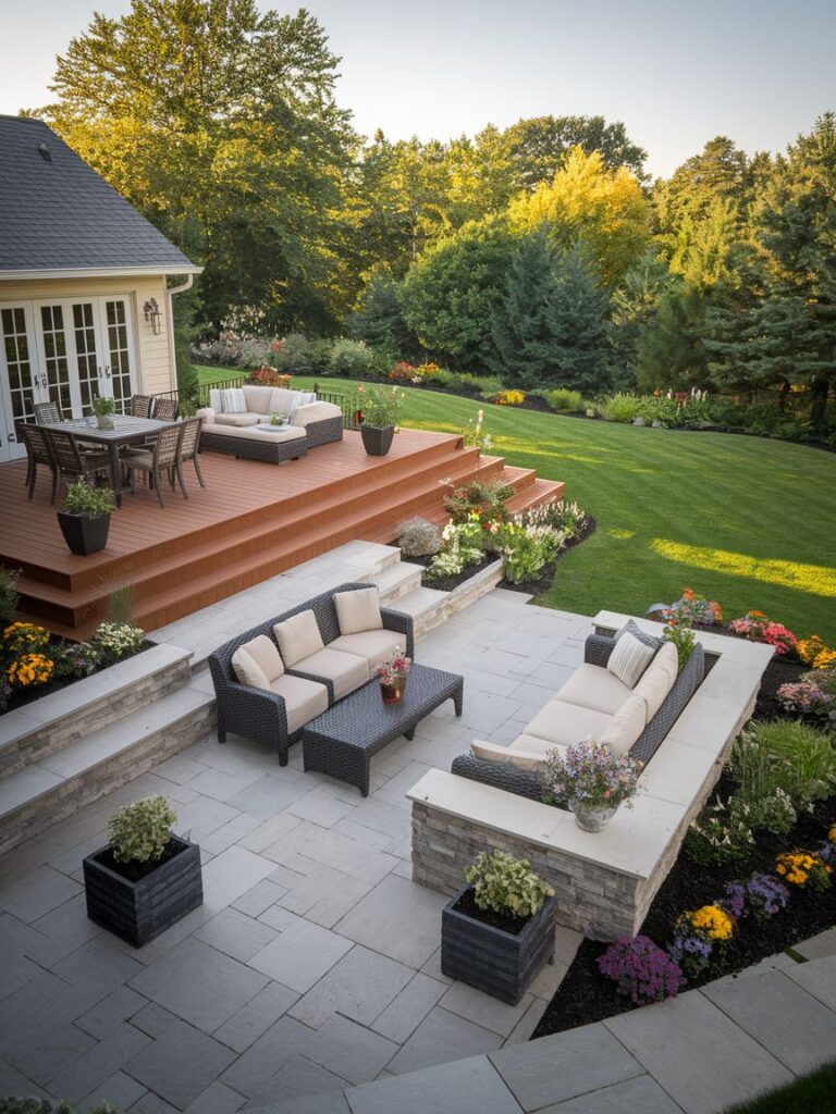 Design a Multi-Level Space in your backyard